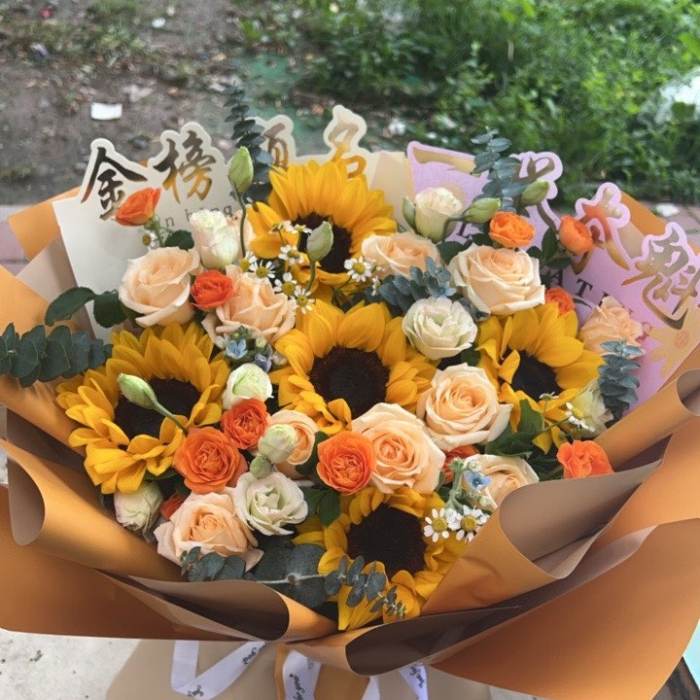 自贡荣县送高考生什么花